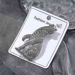 Броши из сплава персидская кошка&nbsp;LS-JEWB-Q004-03AS