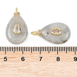 Природные подвески лабрадорита&nbsp;G-Z134-01G-02