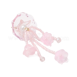 Grands pendentifs méduses en perles de verre&nbsp;X-PALLOY-MZ01166-03