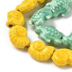 Фарфоровые бусины ручной работы PORC-C006-01