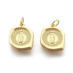 Латунные подвески&nbsp;KK-I636-10MG-NR