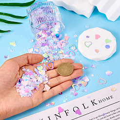 100 г пластиковых пайеток&nbsp;PVC-TA0001-04C