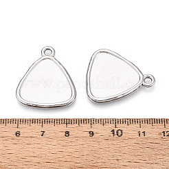 Оправы для подвесок из нержавеющей стали 304 в виде кабошонов&nbsp;STAS-N108-68P