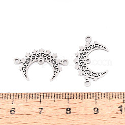 Ссылки на компоненты люстры из нержавеющей стали 201 с лазерной резкой в форме полумесяца и двухрожковой люстры STAS-T066-93P