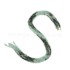 Натуральные изумрудные бисерные пряди&nbsp;G-Z106-A02-2mm
