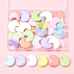 40шт УФ-покрытие непрозрачные акриловые бусины&nbsp;OACR-FS0002-29