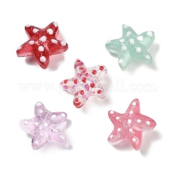 Бусы лэмпворк ручной работы LAMP-I027-09A