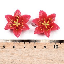 Подвески из непрозрачной смолы&nbsp;CRES-D328-04F