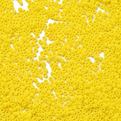 Стеклянный бисер матового цвета&nbsp;SEED-H003-06B