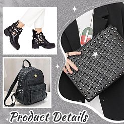 200 комплект 6-х видов железных заклепок в форме звезды FIND-WR0011-66