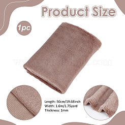 Tissu polyester en peluche imitation lapin super doux&nbsp;DIY-BC0017-37F