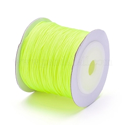 Cordon tressé en nylon pour la création de bijoux tissés et le macramé.&nbsp;NWIR-D055-0.6mm-20