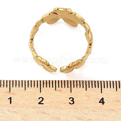 Кольца-манжеты из нержавеющей стали 304 для женщин RJEW-U060-01F-G