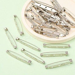 Железа брошь контактный назад булавки на вылов бар с 3 отверстиями IFIN-A171-04I