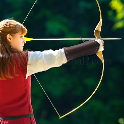 Регулируемый браслет из искусственной кожи с восковыми хлопковыми шнурами&nbsp;LS-AJEW-WH0248-455A