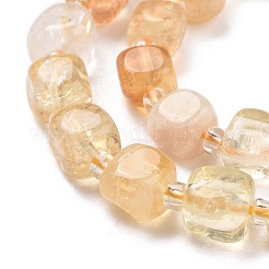 Naturali giallo perle di quarzo fili&nbsp;G-K323-07