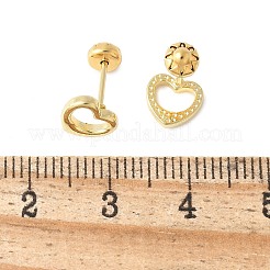 Серьги-гвоздики из нержавеющей стали 304&nbsp;EJEW-Q028-03C-G