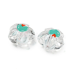 Прозрачные акриловые шарики печатных OACR-H124-07