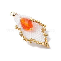 Стеклянные бусины каллы подвески&nbsp;PALLOY-MZ00443