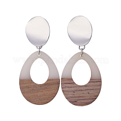 Подвески из смолы и дерева RESI-OL0001-11C