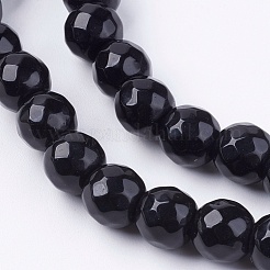 Натуральный белый нефритовый шарик нити&nbsp;G-R166-8mm-14