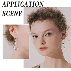 100 шт. фурнитура для сережек из нержавеющей стали 304&nbsp;STAS-BBC0004-12