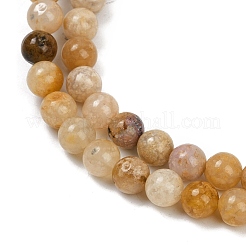 Природный агат бисер нитей G-U026-A07-6mm