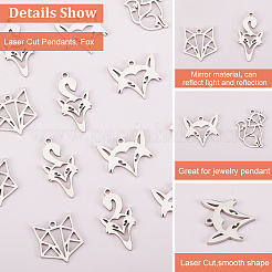 32 шт. 4 подвески из нержавеющей стали 201 STAS-DC0010-70