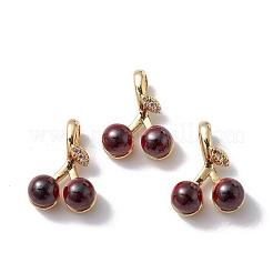 Покрытие стойки латунь микропаве прозрачные кубические циркониевые подвески KK-H434-42G