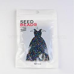 8/0 гальванический ирис круглый стеклянный бисер&nbsp;X-SEED-A009-3mm-605