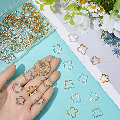 80 шт. 8-х стилевая рамка из цинкового сплава&nbsp;FIND-SP0020-76