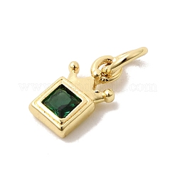 Латунь подвески циркония кубической&nbsp;KK-G554-01B-02