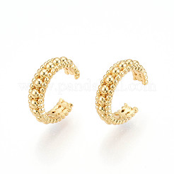 Серьги-манжеты из латуни&nbsp;KK-T074-43G