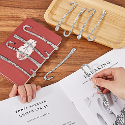 12 шт. закладка из сплава в тибетском стиле с отверстием PALLOY-SC0004-31