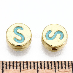 Legierung Emaille-Perlen&nbsp;ENAM-S122-029S-A-RS