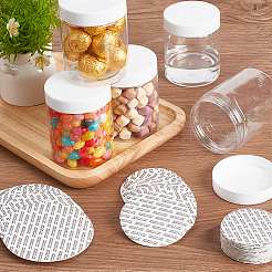 10 шт. колонна прозрачных пластиковых контейнеров для шариков из ПЭТ&nbsp;DIY-NB0010-53