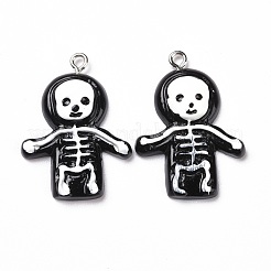 Подвески из непрозрачной смолы RESI-G028-32P