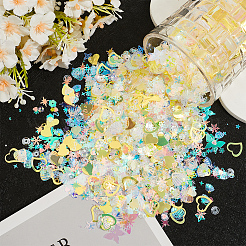 100 г пластиковых пайеток&nbsp;PVC-CP0001-01A