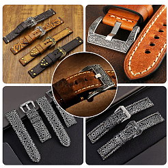 2 комплект застежек для часов из нержавеющей стали 304 в тибетском стиле STAS-UN0039-87A