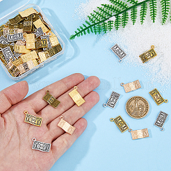 100 шт. 5 цвета подвески из сплава в тибетском стиле FIND-HS0001-76