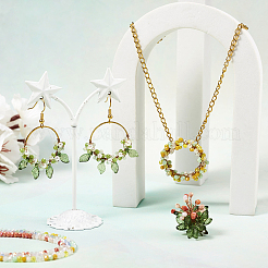 13 нить 13 стилей гальванические стеклянные бусины нити EGLA-CD0001-08