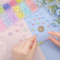 Смешанного стиля акриловые бусины&nbsp;OACR-PH0004-11