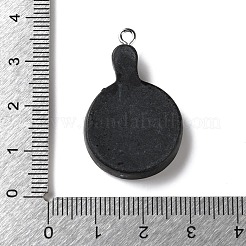 Undurchsichtige Harzanhänger&nbsp;RESI-F077-03P
