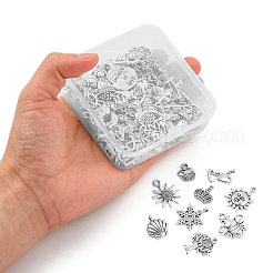 Сплавочные подвески тибетского стиля PALLOY-YW0001-08