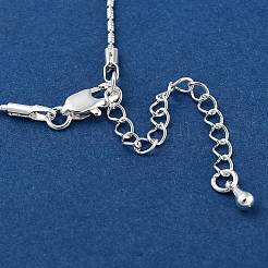 Ожерелья-цепочки из латунной колонны NJEW-Q344-02S