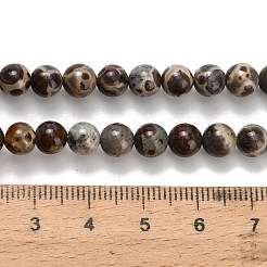 Нити бусин из натурального астроита и яшмы G-H329-C02-6mm