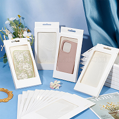 Прямоугольные подарочные коробки для хранения крафт-бумаги CON-WH0095-98