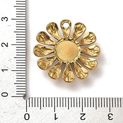 Подвески-цветы из натурального аметиста&nbsp;STAS-R009-05G-04