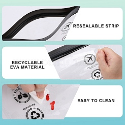 Герметичные пакеты для туалетных принадлежностей с герметичным покрытием eva top&nbsp;AJEW-WH0348-52