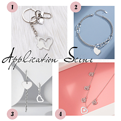 128 шт. 8 подвески из нержавеющей стали 201&nbsp;STAS-UN0029-48